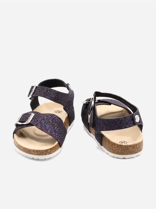 Sandales Bébé à paillettes - Kiabi