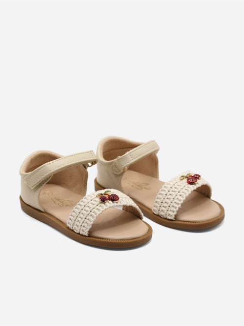 Sandales Bébé à scratch - Doremi - Kiabi