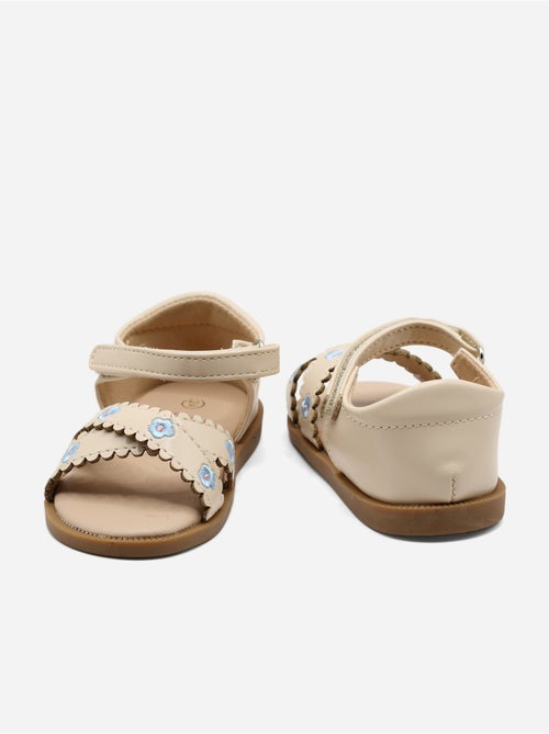 Sandales Bébé à scratch - Doremi - Kiabi