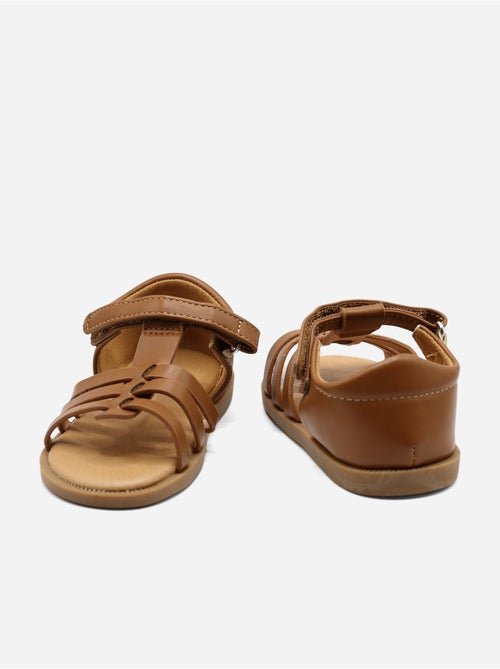 Sandales Bébé à scratch - Kiabi
