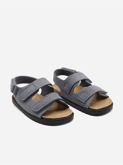 Sandales Bébé à scratchs - Doremi - Kiabi