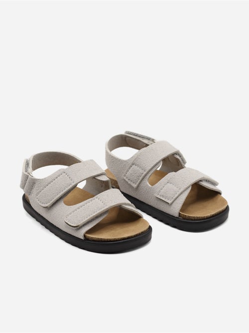 Sandales Bébé à scratchs - Doremi - Kiabi