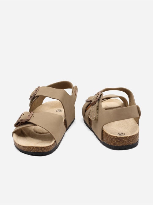 Sandales Bébé à scratchs - Doremi - Kiabi
