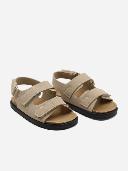 Sandales Bébé à scratchs - Doremi - Kiabi