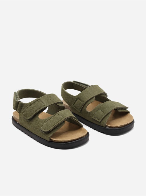 Sandales Bébé à scratchs - Doremi - Kiabi