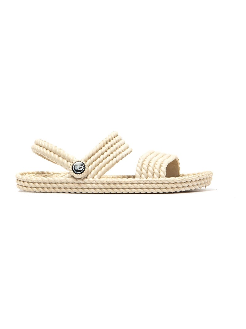 Sandales Brasileras pour femme avec semelle en gomme antidérapante Beige - Kiabi