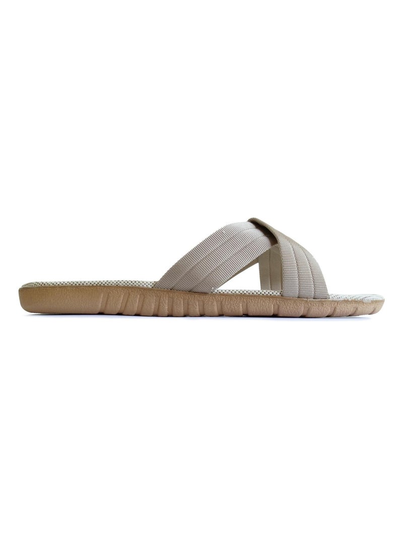 Sandales Brasileras pour femme avec semelle en gomme Marron - Kiabi