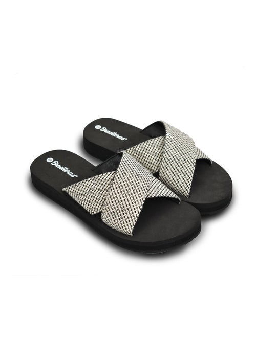Sandales Brasileras pour femme avec semelle en gomme - Kiabi
