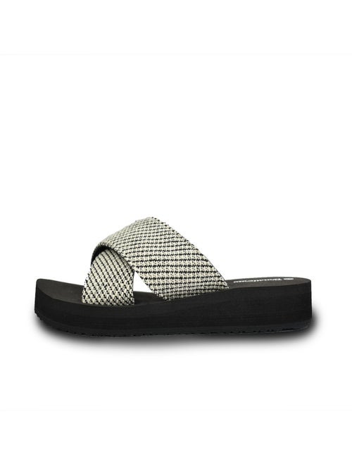 Sandales Brasileras pour femme avec semelle en gomme - Kiabi
