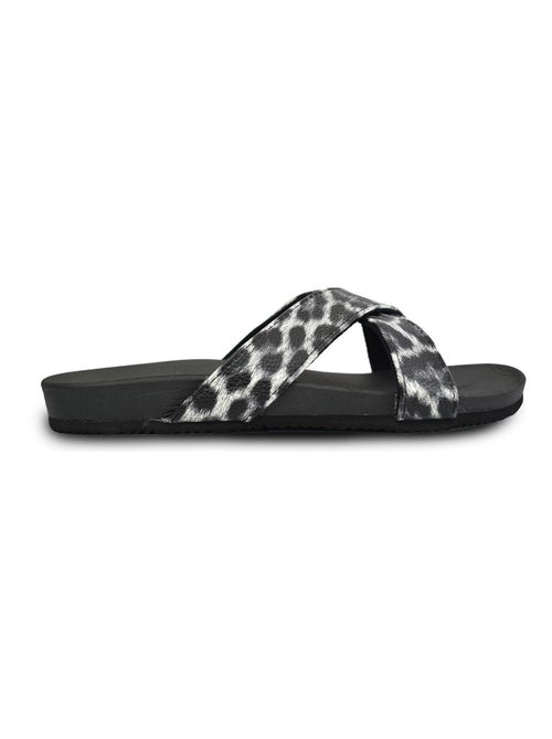 Sandales Brasileras pour femme avec semelle en gomme - Kiabi
