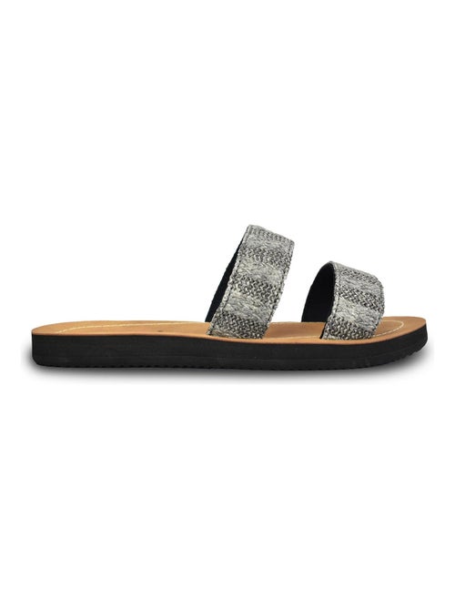 Sandales Brasileras pour femme avec semelle en gomme - Kiabi