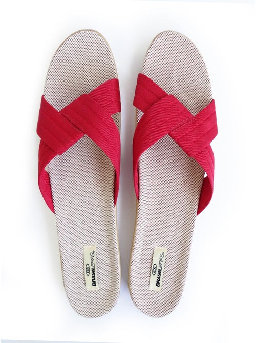 Sandales Brasileras pour femme avec semelle en gomme - Kiabi