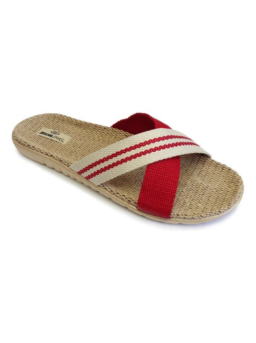Sandales Brasileras pour femme avec semelle en gomme - Kiabi