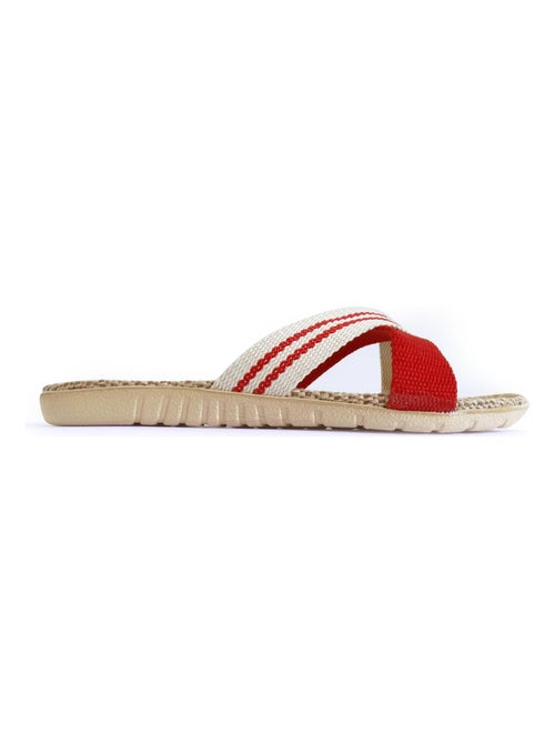 Sandales Brasileras pour femme avec semelle en gomme - Kiabi