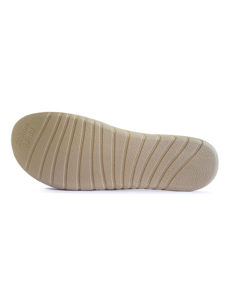 Sandales Brasileras pour femme avec semelle en gomme Rouge - Kiabi