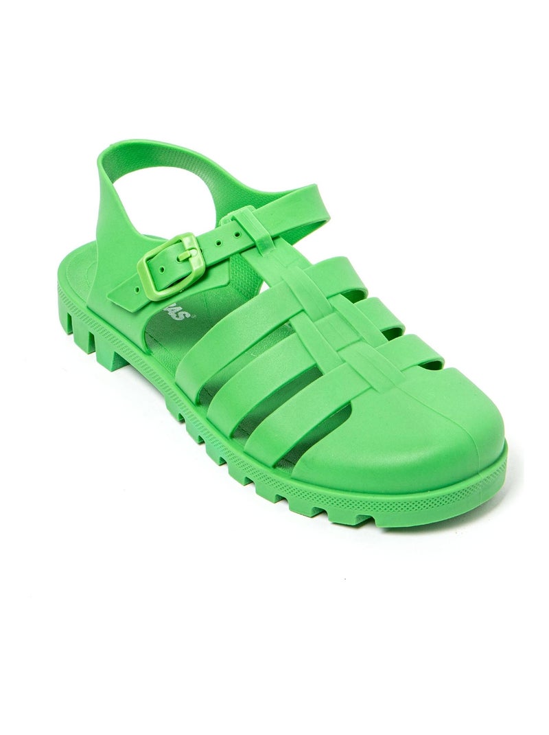 Sandales Brasileras pour femme avec semelle en gomme Vert - Kiabi