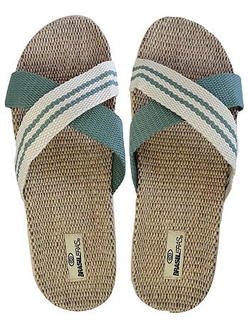 Sandales Brasileras pour femme avec semelle en gomme