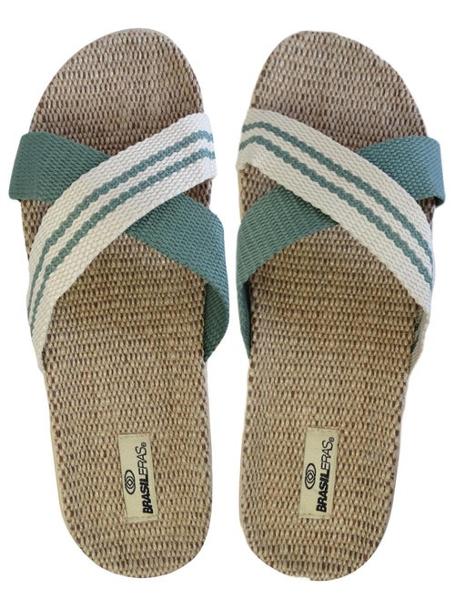 Sandales Brasileras pour femme avec semelle en gomme - Kiabi
