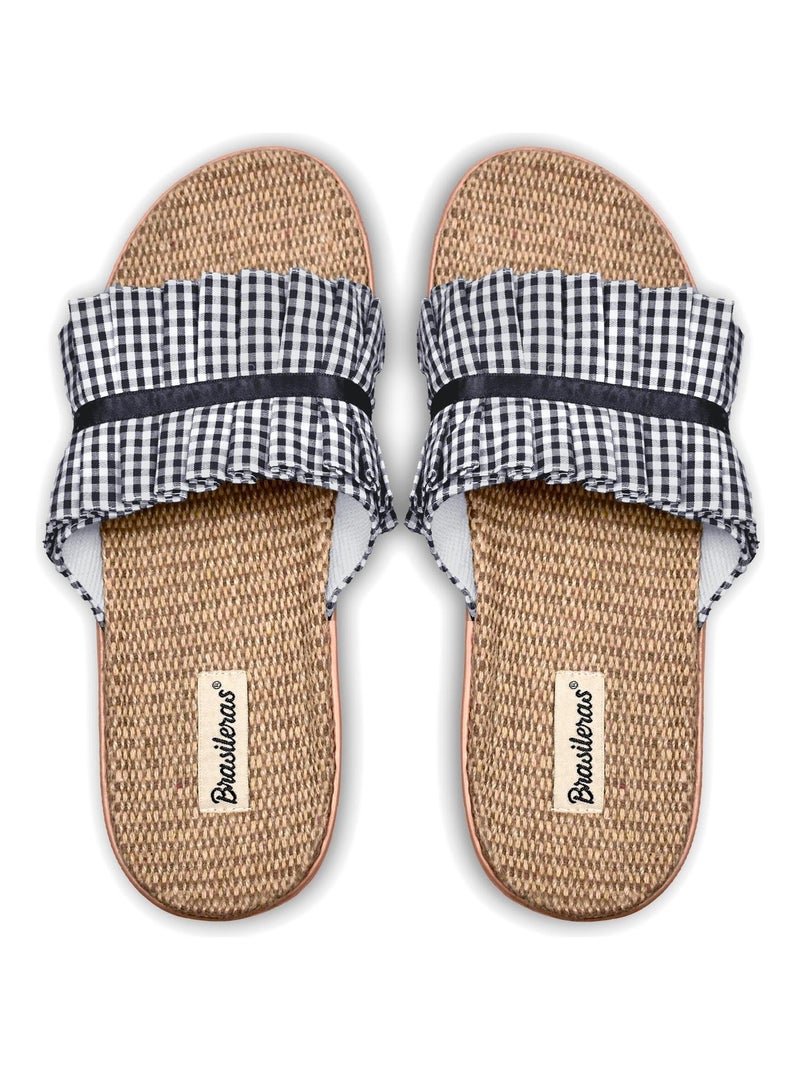 Sandales Brasileras pour femme Bleu foncé - Kiabi