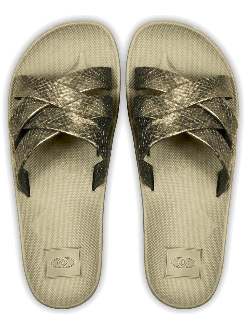 Sandales Brasileras pour femme Doré/or - Kiabi