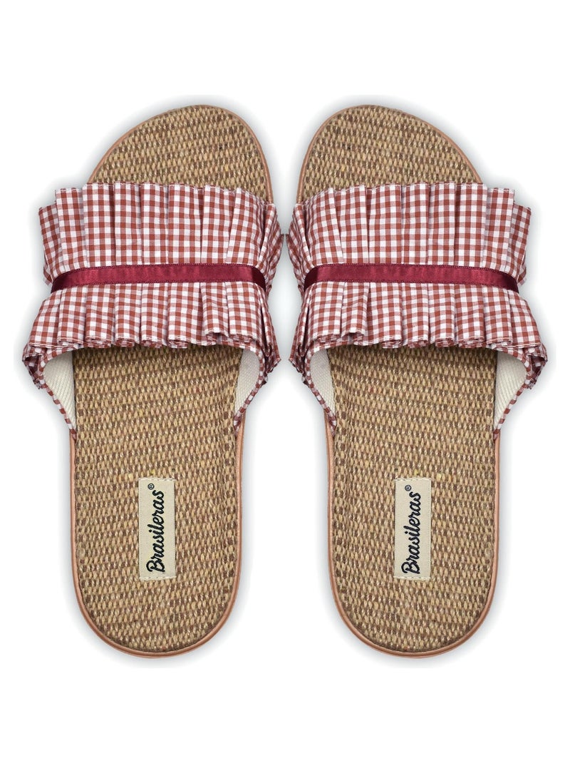 Sandales Brasileras pour femme Rouge - Kiabi