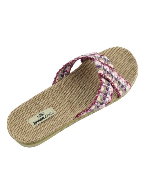 Sandales Brasileras pour femme semelle en gomme - Kiabi