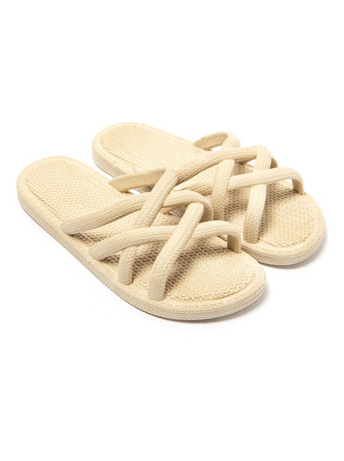 Sandales Brasileras pour femmes avec semelles en gomme antidérapantes - Kiabi