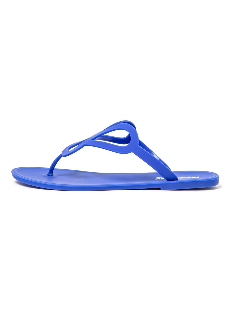 Sandales Brasileras pour femmes avec semelles en gomme Bleu électrique - Kiabi