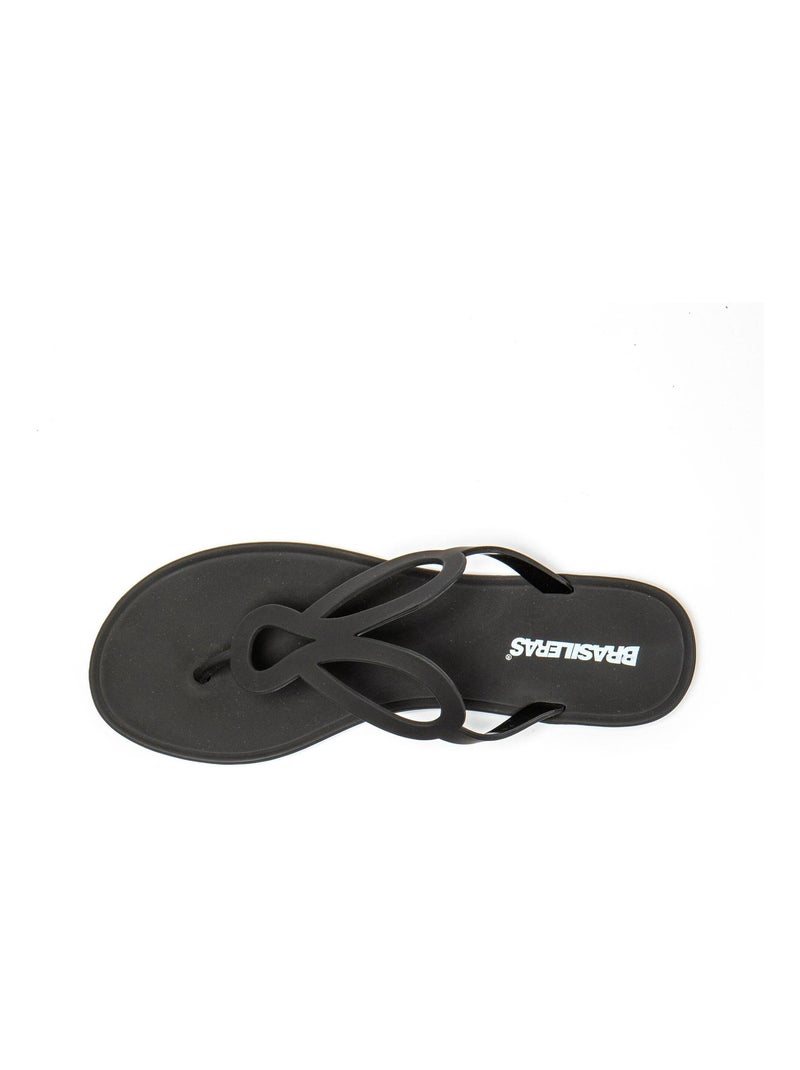 Sandales Brasileras pour femmes avec semelles en gomme Noir - Kiabi