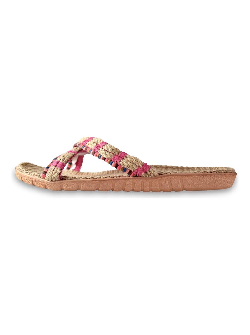 Sandales Brasileras pour femmes Rose fushia - Kiabi