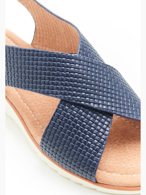 Sandales brides croisées Amortyl - Damart - Kiabi