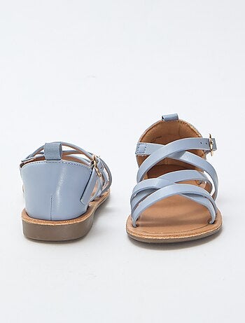 Sandales brides unie