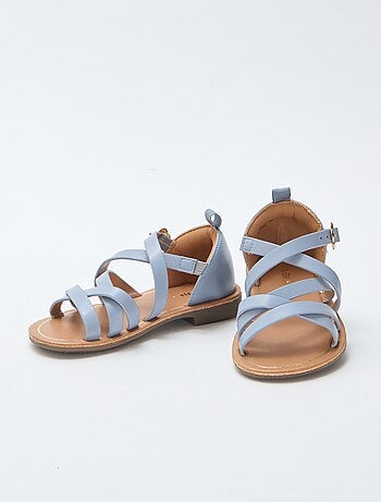 Sandales brides unie