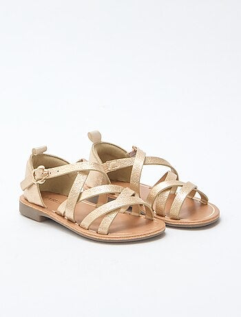 Sandales brides unie