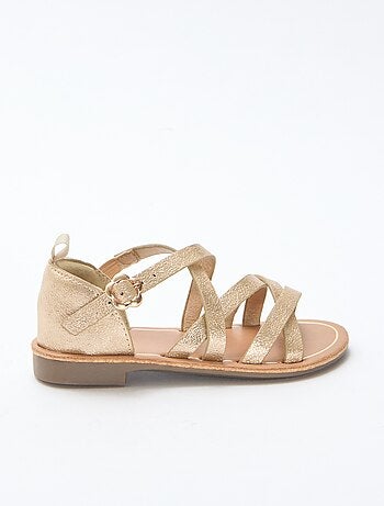 Sandales brides unie