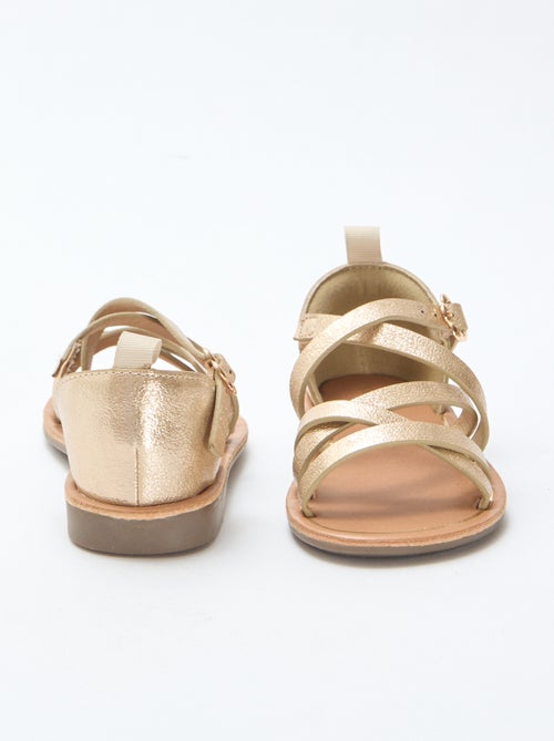 Sandales brides unie - Kiabi