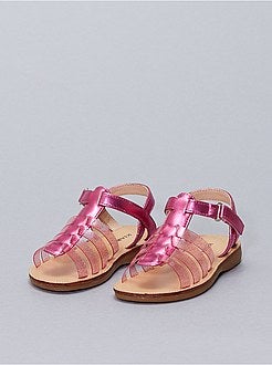 Sandales brillantes type méduses - Kiabi