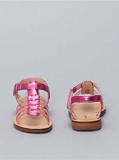 Sandales brillantes type méduses - Kiabi