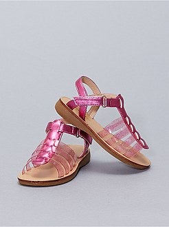 Sandales brillantes type méduses - Kiabi