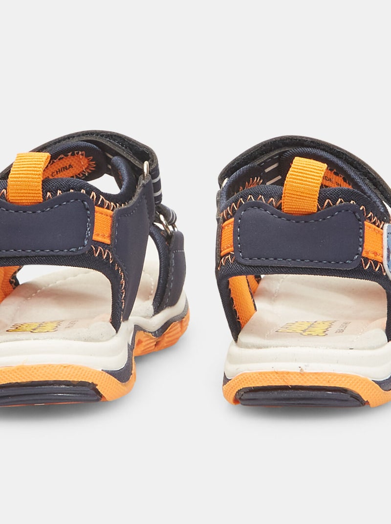 Sandales Bubblegummers avec bandes velcro BATA Bleu - Kiabi