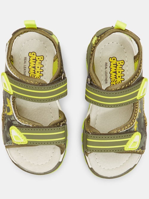 Sandales Bubblegummers avec bandes velcro BATA - Kiabi