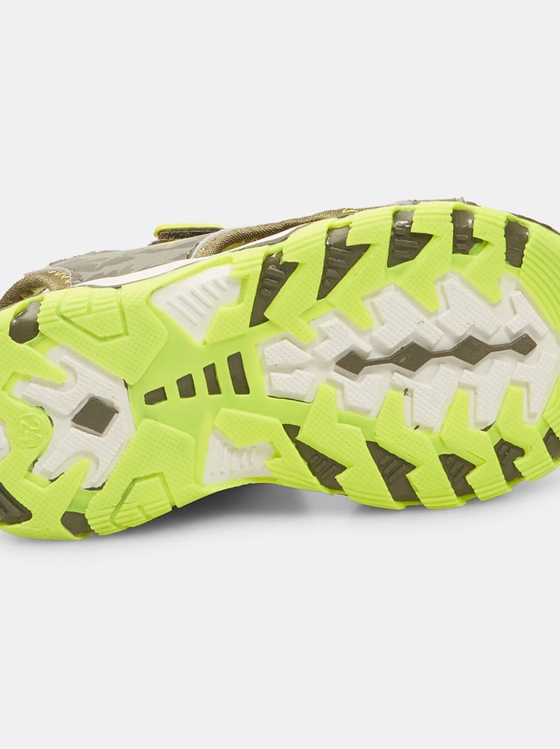 Sandales Bubblegummers avec bandes velcro BATA Vert - Kiabi