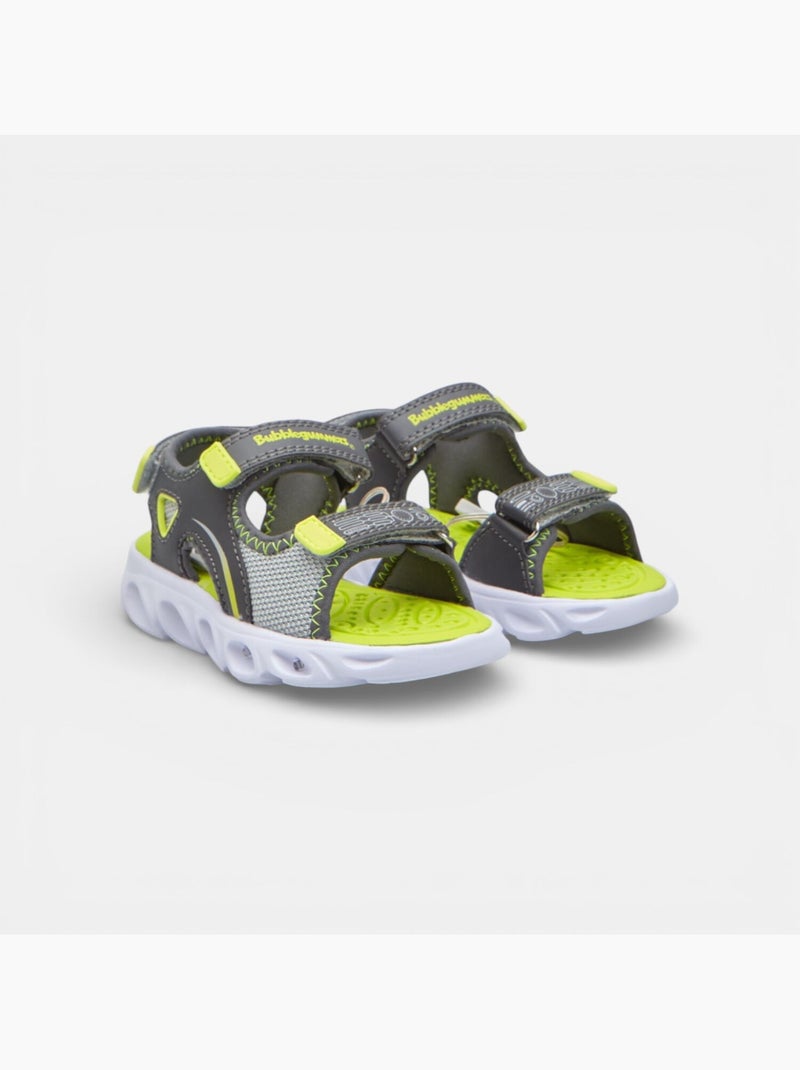 Sandales Bubblegummers avec bride Gris - Kiabi