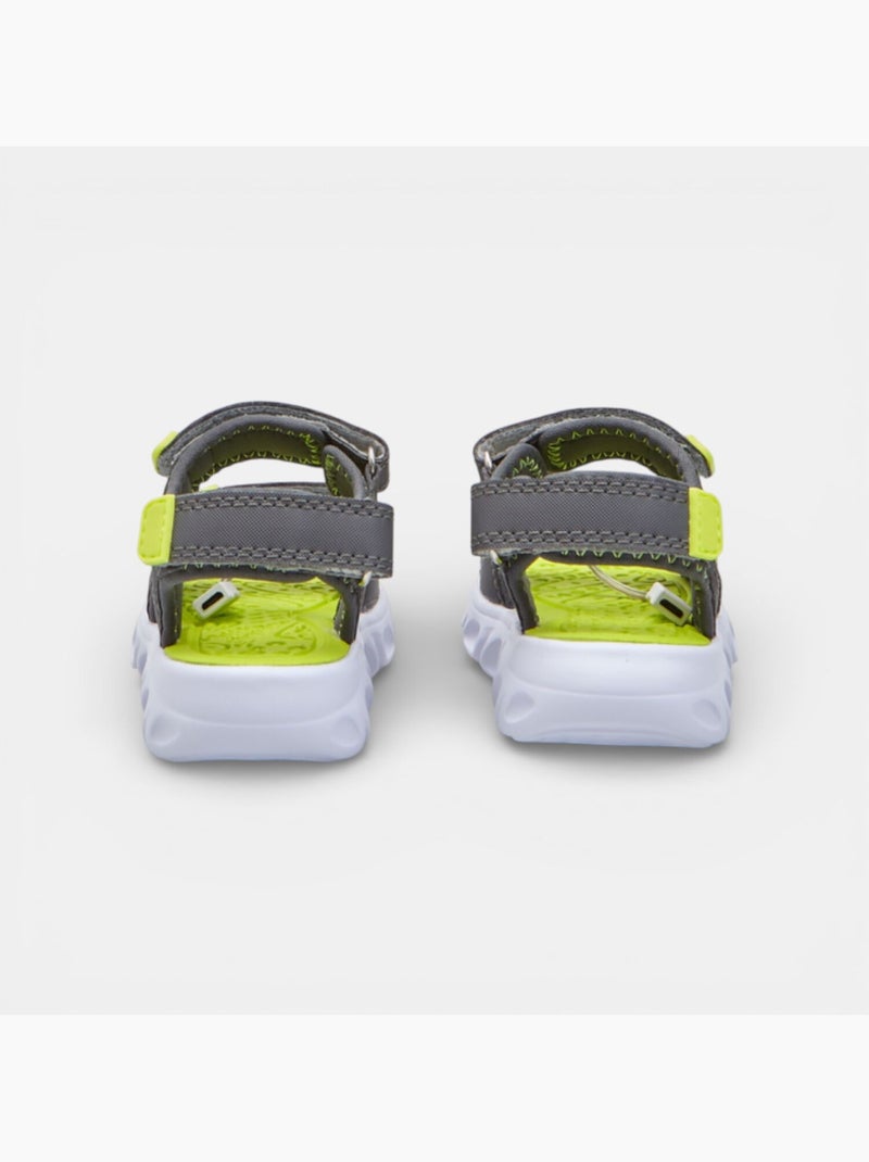 Sandales Bubblegummers avec bride Gris - Kiabi