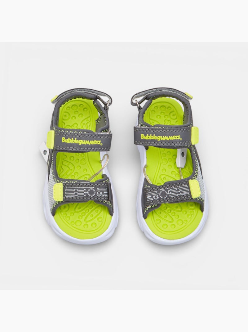 Sandales Bubblegummers avec bride Gris - Kiabi