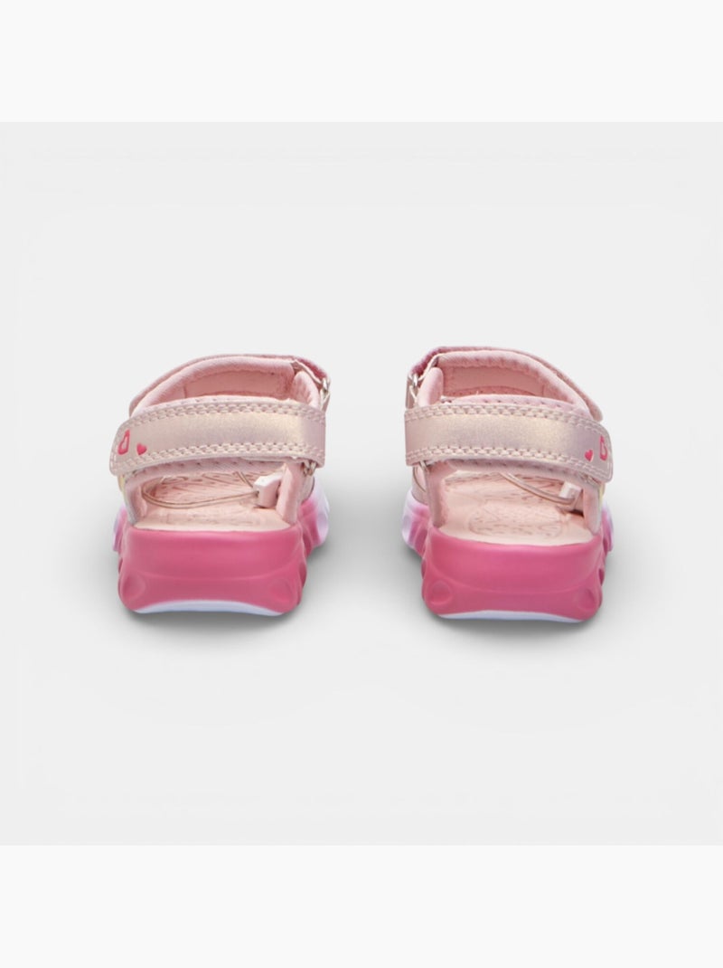 Sandales Bubblegummers avec lumières Rose - Kiabi