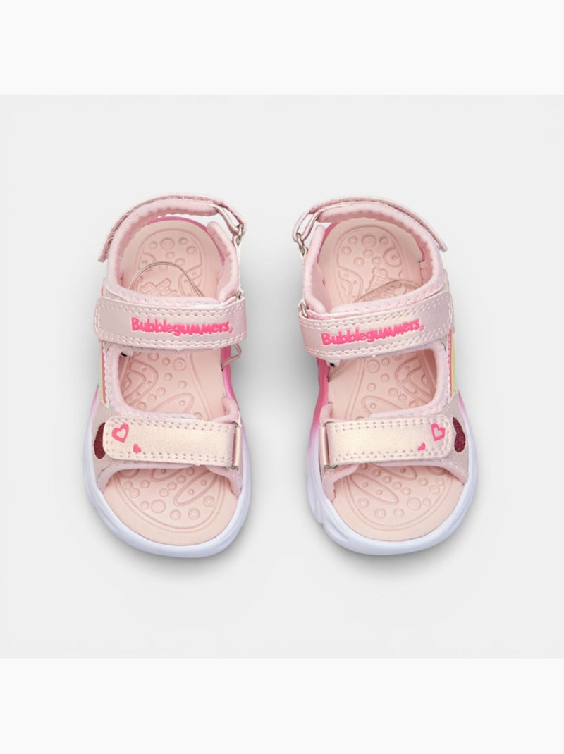Sandales Bubblegummers avec lumières Rose - Kiabi