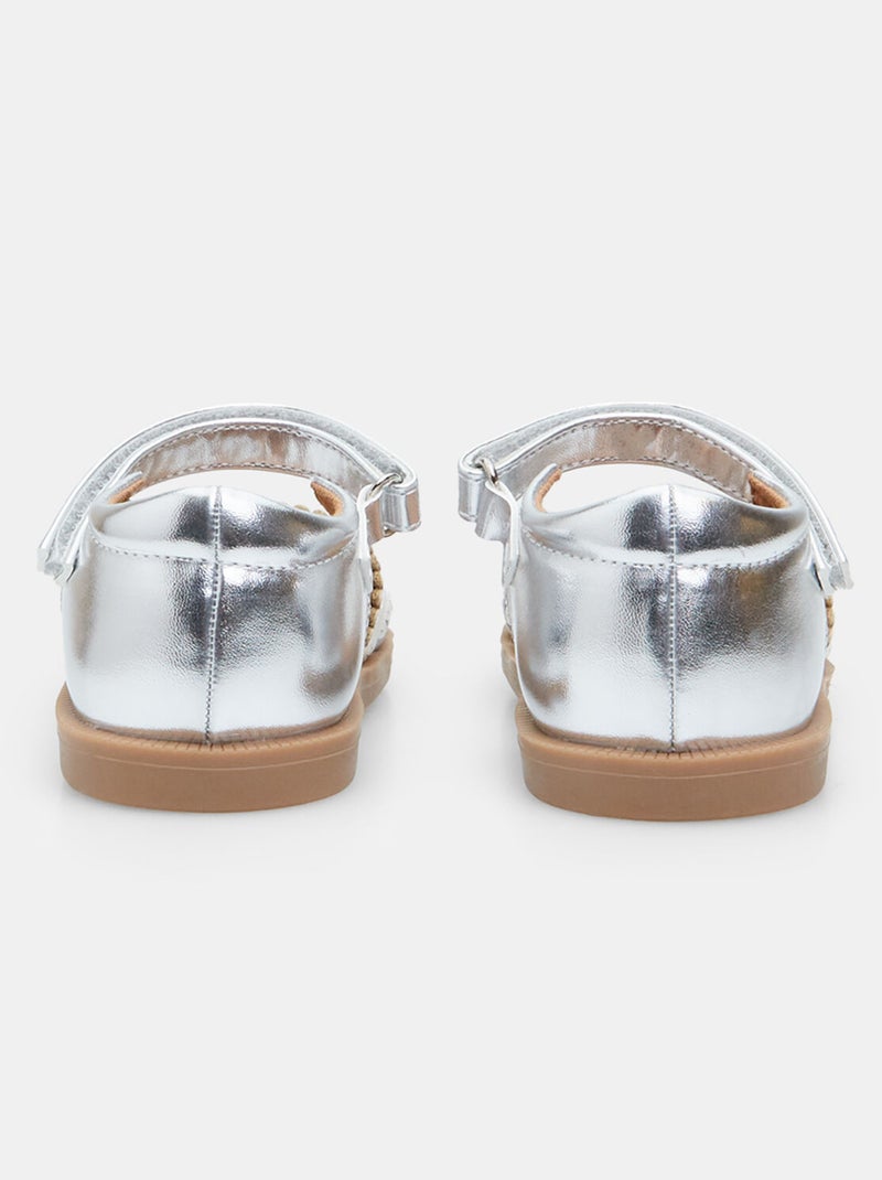 Sandales Bubblegummers BATA Argent - Kiabi
