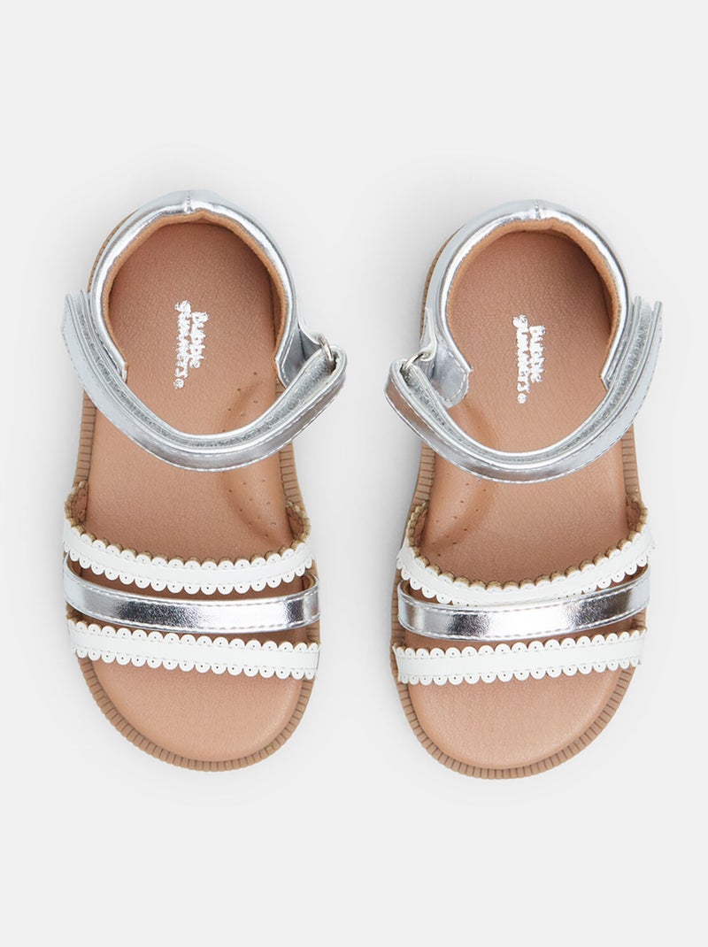 Sandales Bubblegummers BATA Argent - Kiabi
