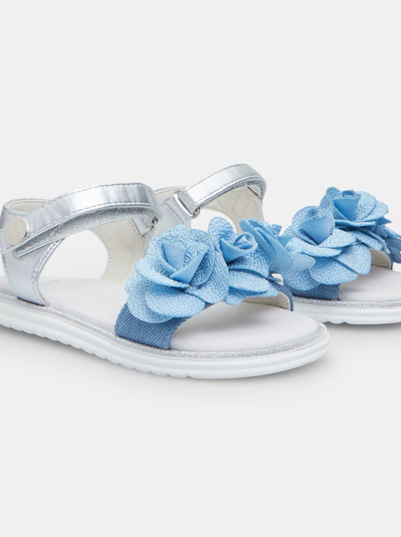 Sandales Bubblegummers BATA Argent - Kiabi